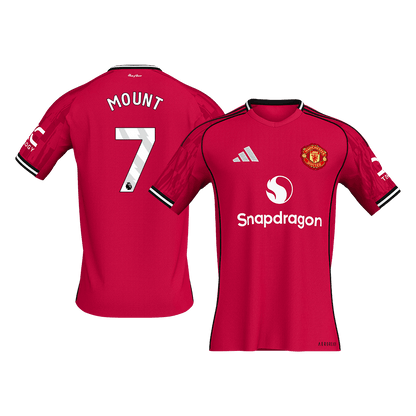 Manchester United Hjemmedrakt 2025/26 – MOUNT #7 [PREMIUM]