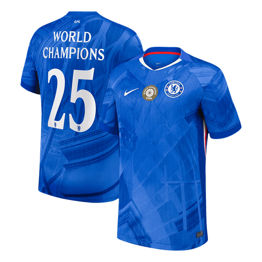 Chelsea Hjemmedrakt 2025/26 – WORLD CHAMPIONS #25 [PREMIUM]