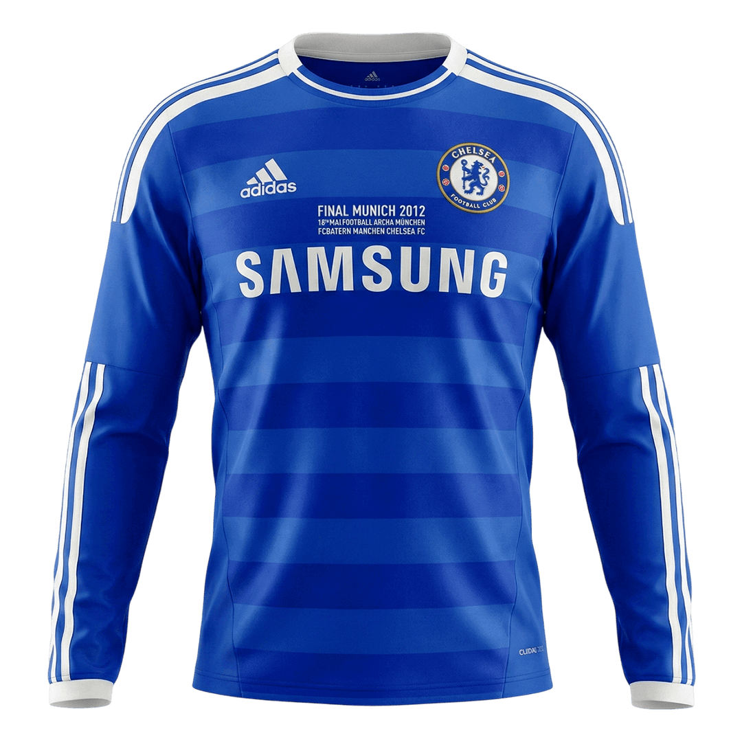 Chelsea Retro Langermet Hjemmedrakt 2011/12