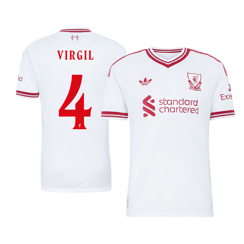 Liverpool Bortedrakt 2026/27 – VIRGIL #4 – UCL (Spillerversjon)