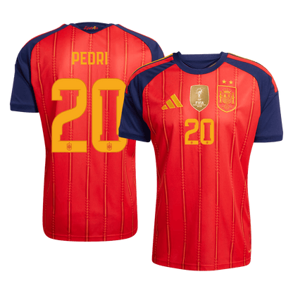 [Champion Edition] Spania Hjemmedrakt VM 2026 – PEDRI #20
