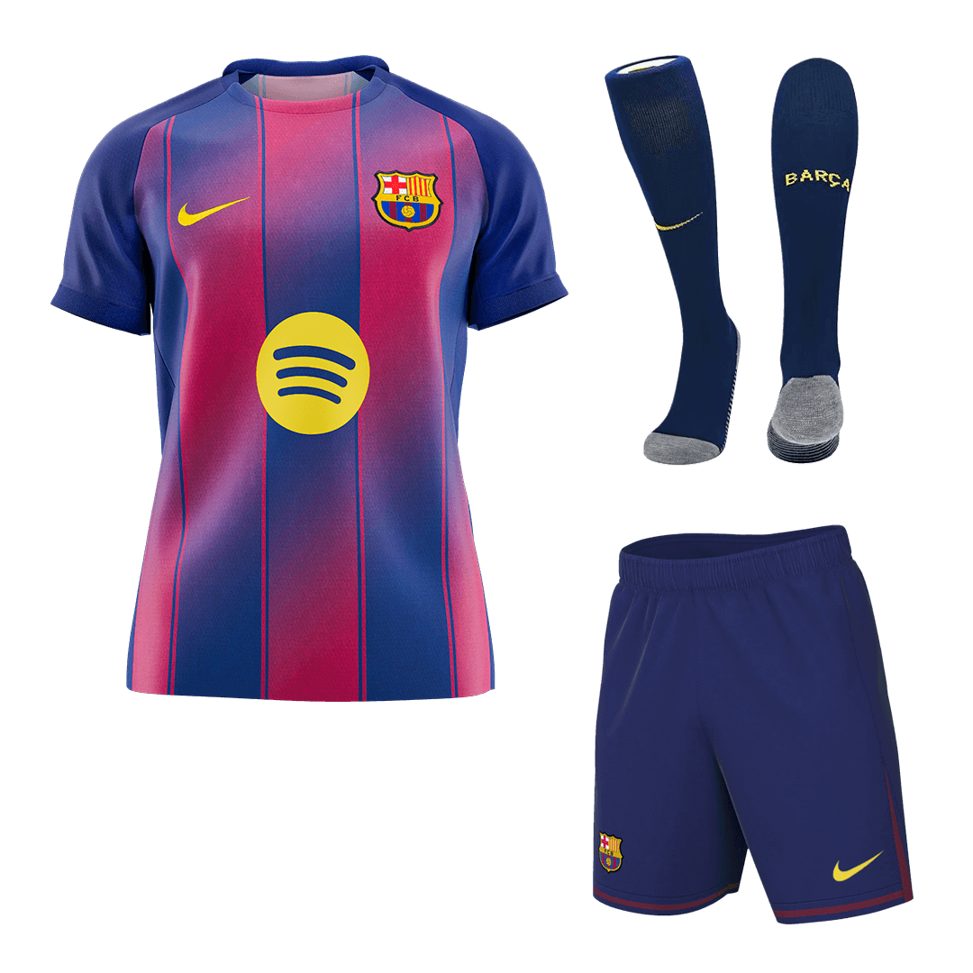 Barcelona Hjemmedraktsett 3-deler 2025/26