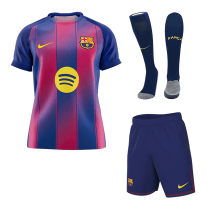 Barcelona Hjemmedraktsett 3-deler 2025/26