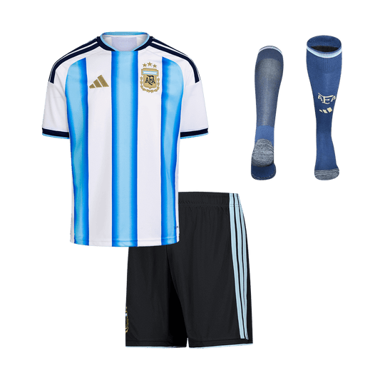 Argentina Hjemmedraktsett Barn 3-deler VM 2026