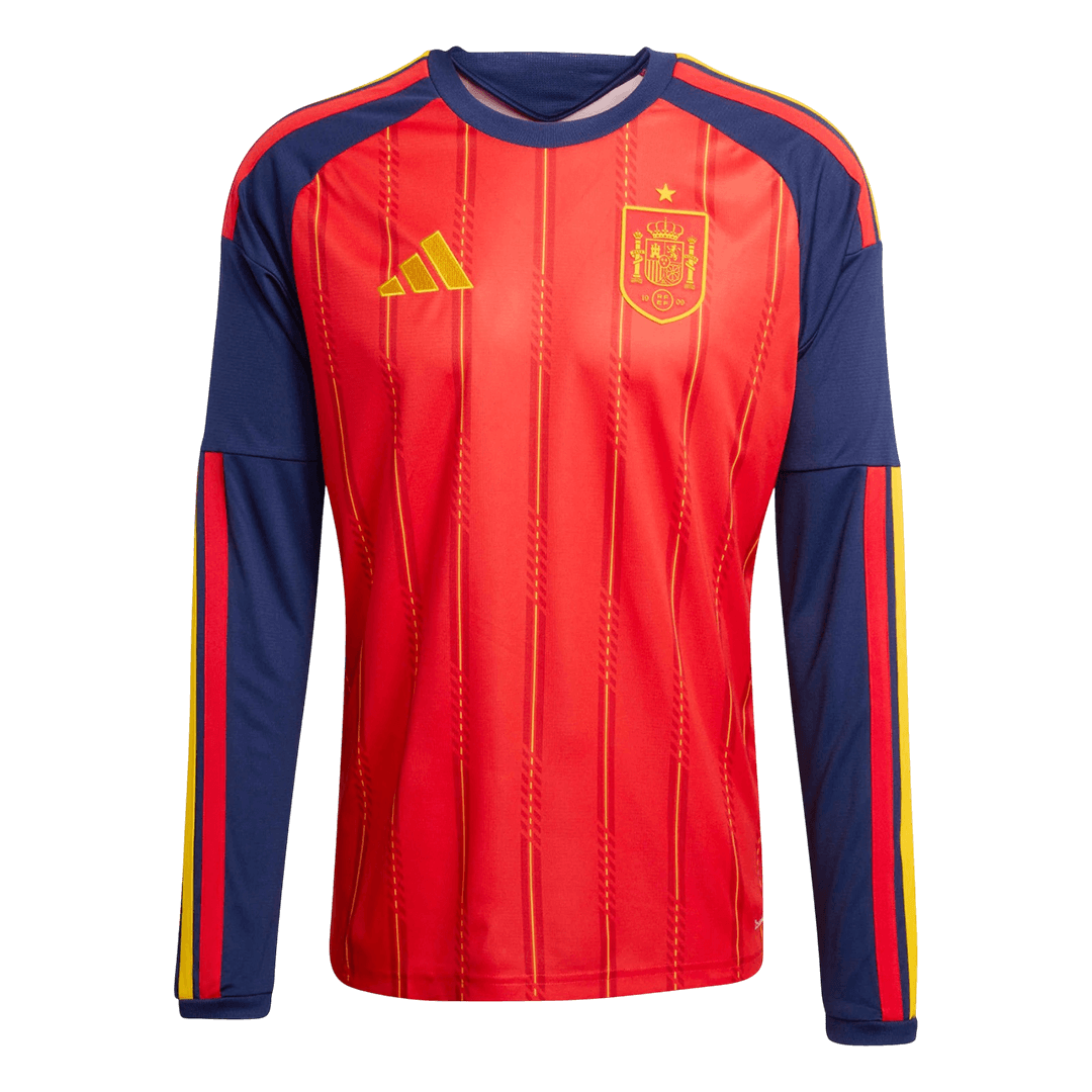 Spania Langermet Hjemmedrakt VM 2026