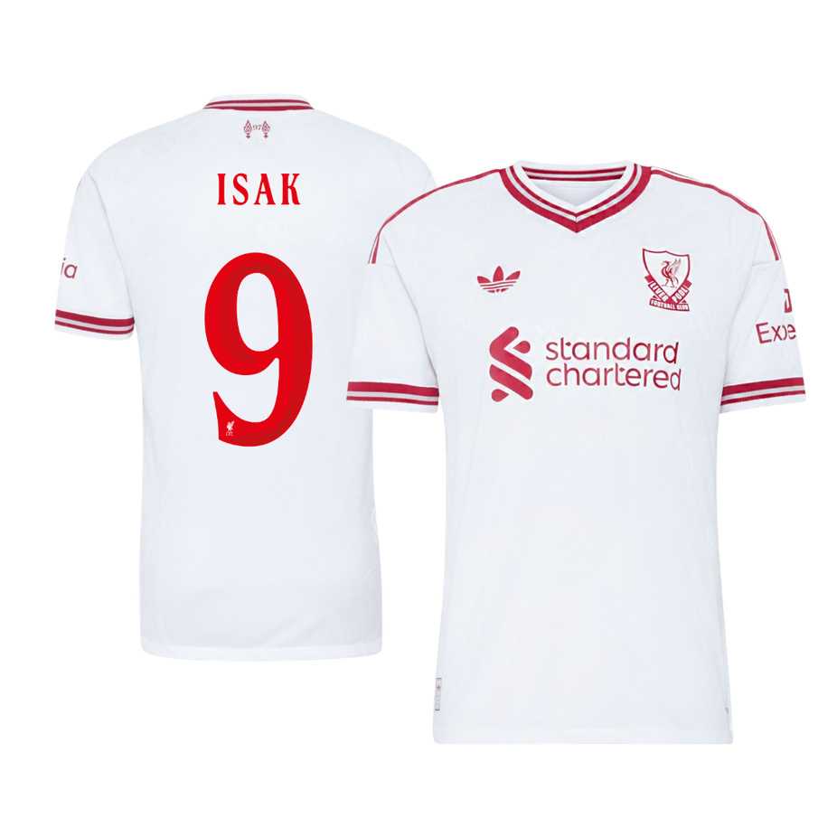 Liverpool Bortedrakt 2026/27 – ISAK #9 – UCL (Spillerversjon)
