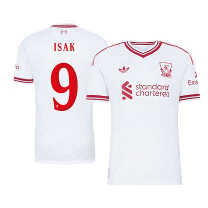 Liverpool Bortedrakt 2026/27 – ISAK #9 – UCL (Spillerversjon)