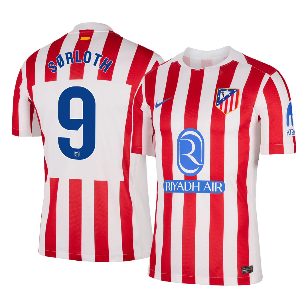 Atletico Madrid Hjemmedrakt 2025/26 – SØRLOTH #9