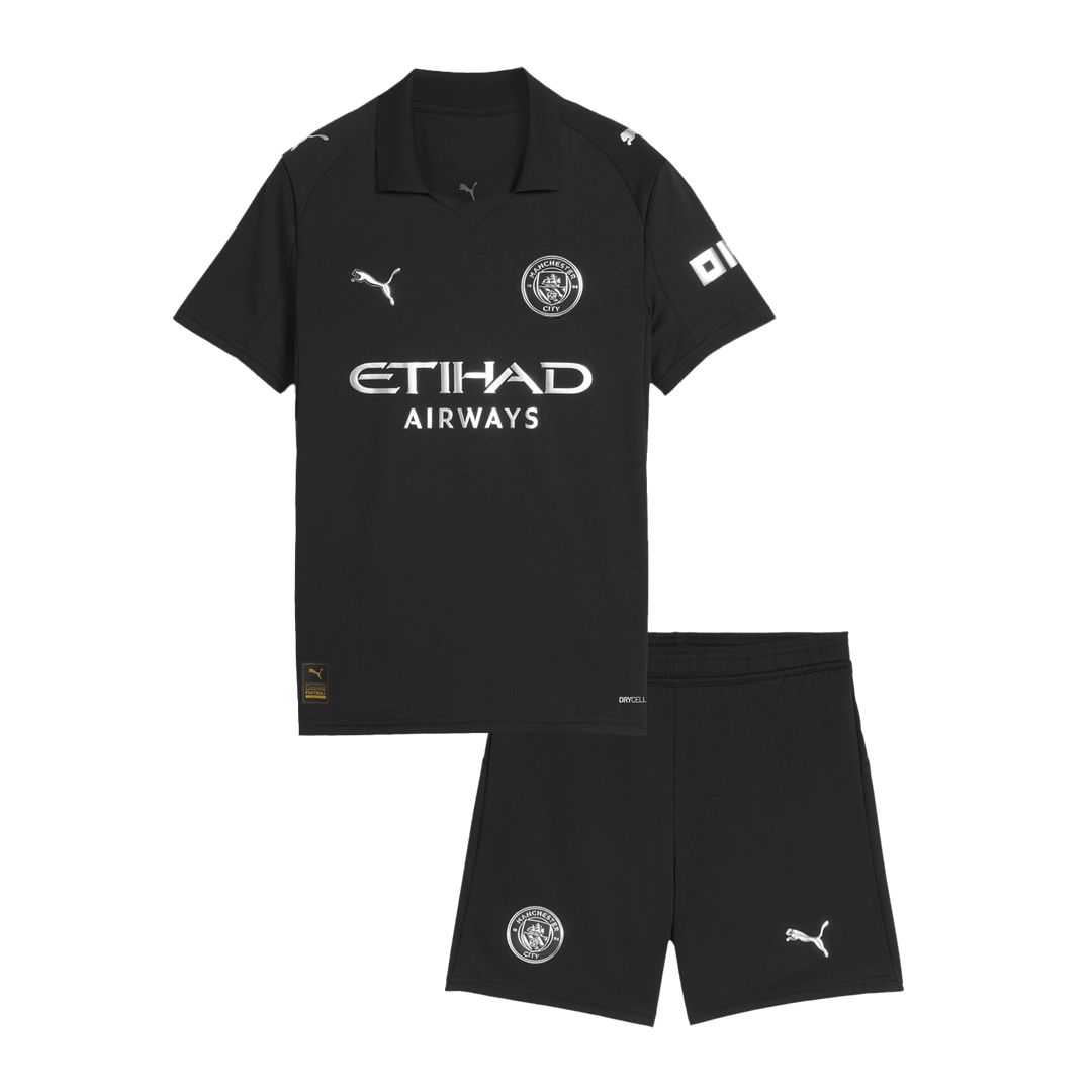 Manchester City Bortedraktsett Barn 2025/26