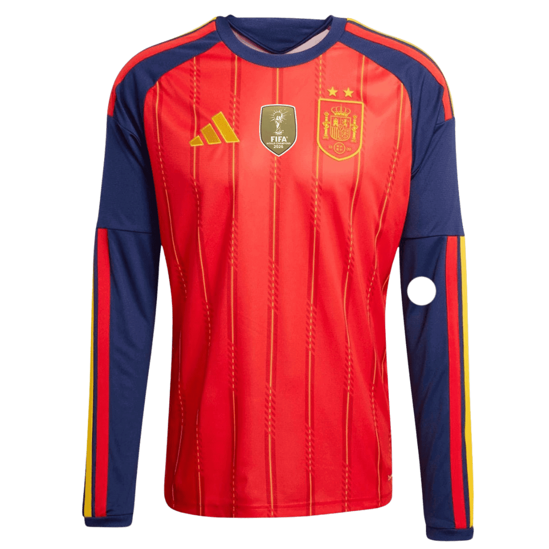Spania Langermet Hjemmedrakt VM 2026