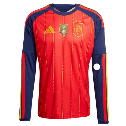 Spania Langermet Hjemmedrakt VM 2026