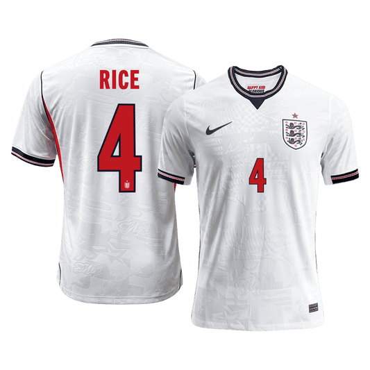 England Hjemmedrakt VM 2026 – RICE #4 (Spillerversjon)
