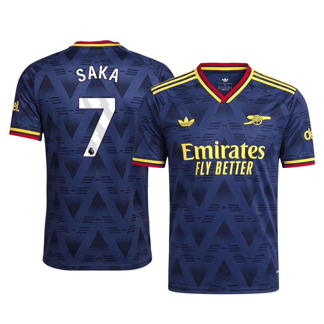 Arsenal Bortedrakt 2026/27 – SAKA #7 (Spillerversjon)