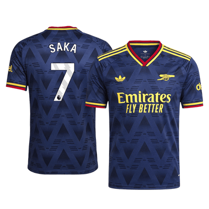Arsenal Bortedrakt 2026/27 – SAKA #7 (Spillerversjon)