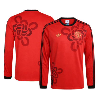 Manchester United Langermet Spesialdrakt 2025/26 x Chinese Knot – bilde 2
