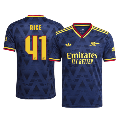 Arsenal Bortedrakt 2026/27 – RICE #41 – UCL (Spillerversjon)