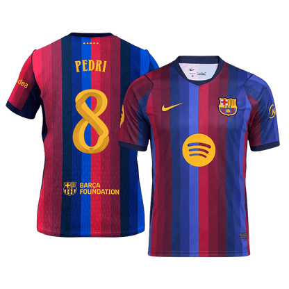 Barcelona Hjemmedrakt 2026/27 – PEDRI #8 – UCL