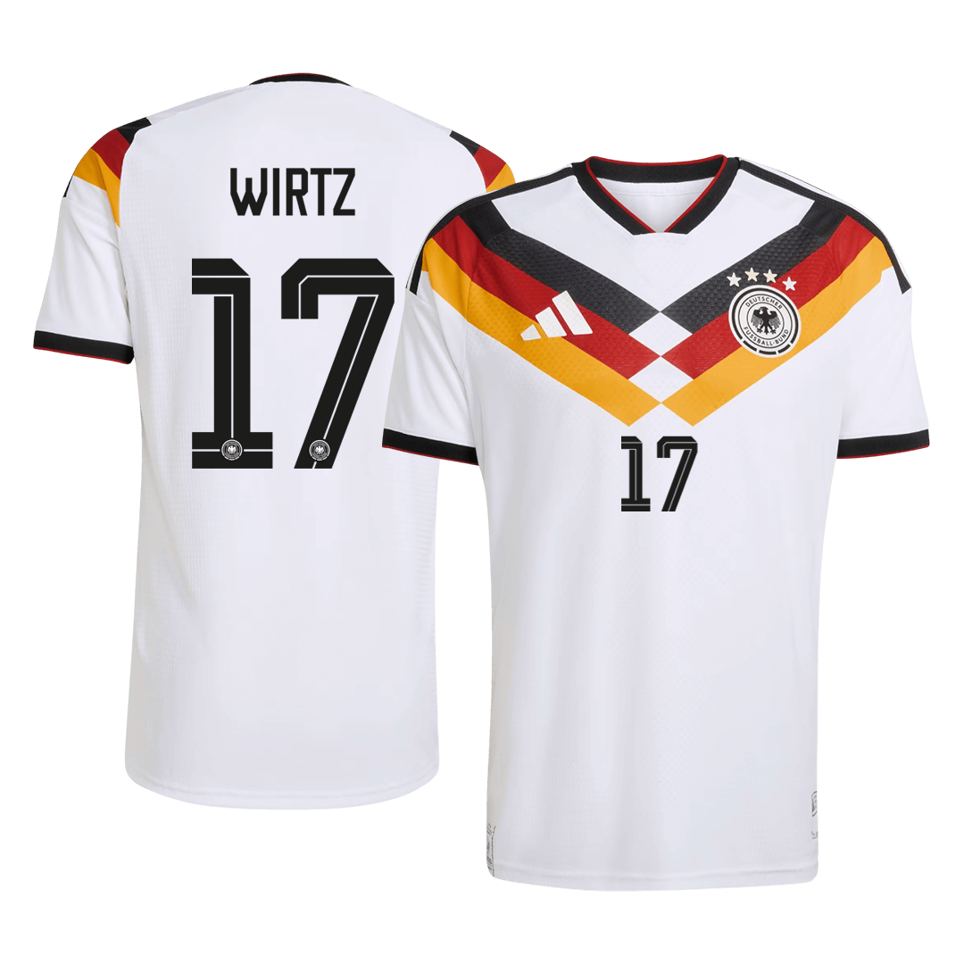 Tyskland Hjemmedrakt VM 2026 – WIRTZ #17 (Spillerversjon)