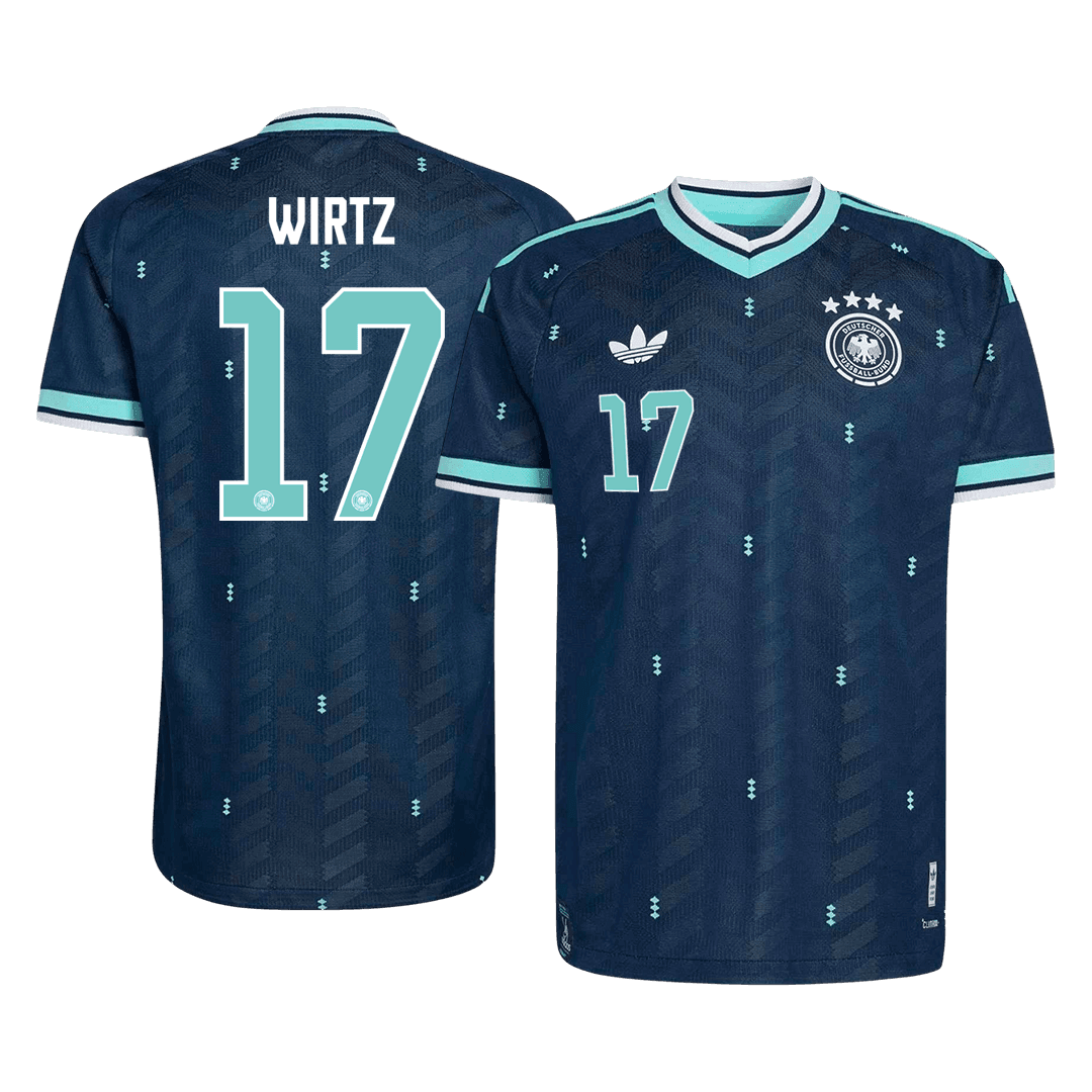 Tyskland Bortedrakt VM 2026 – WIRTZ #17 (Spillerversjon)