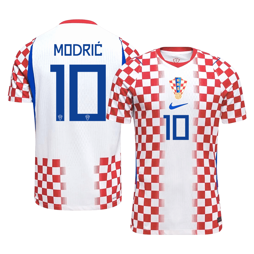 Kroatia Hjemmedrakt VM 2026 – MODRIĆ #10 (Spillerversjon)