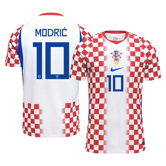 Kroatia Hjemmedrakt VM 2026 – MODRIĆ #10 (Spillerversjon)