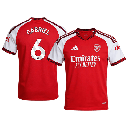 Arsenal Hjemmedrakt 2026/27 – GABRIEL #6 (Spillerversjon)