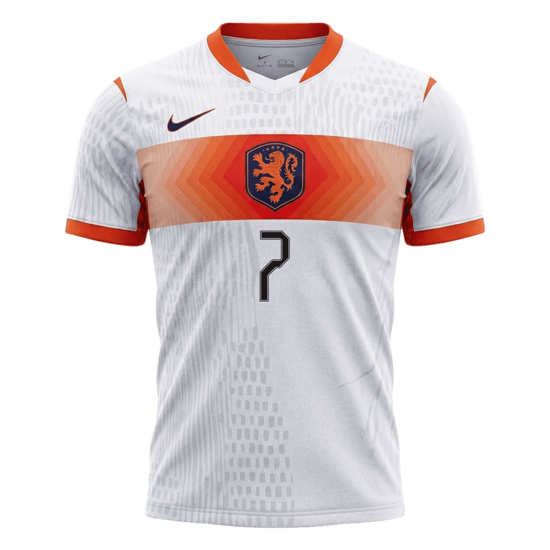 Nederland Bortedrakt VM 2026 – XAVI #7 (Spillerversjon) – bilde 7