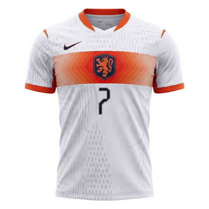 Nederland Bortedrakt VM 2026 – XAVI #7 (Spillerversjon) – bilde 7