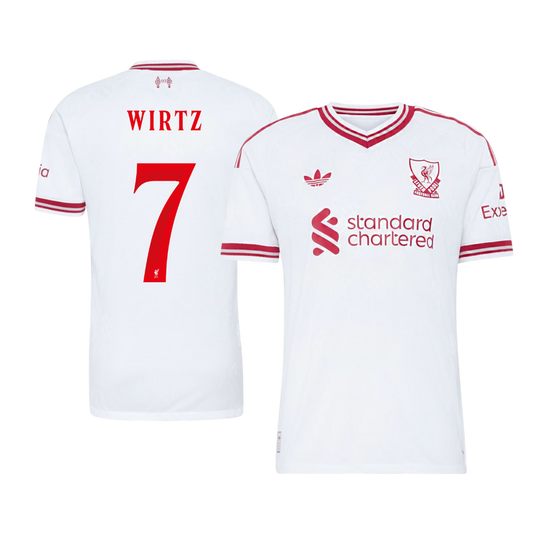Liverpool Bortedrakt 2026/27 – WIRTZ #7 – UCL (Spillerversjon)