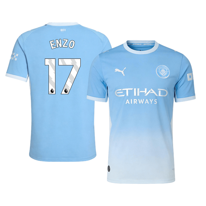 Manchester City Hjemmedrakt 2026/27 – ENZO #17 (Spillerversjon)