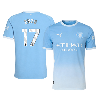 Manchester City Hjemmedrakt 2026/27 – ENZO #17 (Spillerversjon)