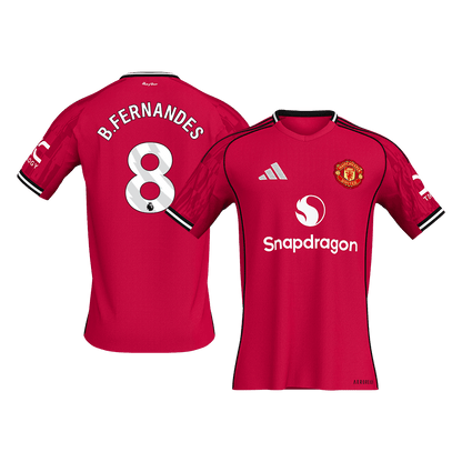 Manchester United Hjemmedrakt 2025/26 – B.FERNANDES #8 [PREMIUM]