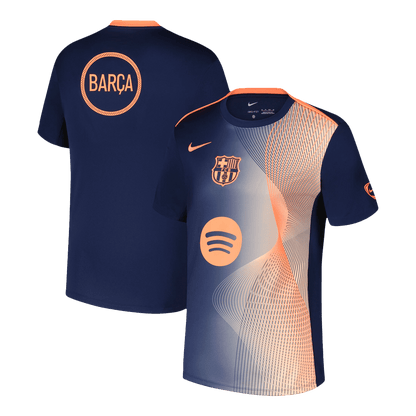 Barcelona Oppvarmingsdrakt 2025/26 (Oransje) – bilde 10