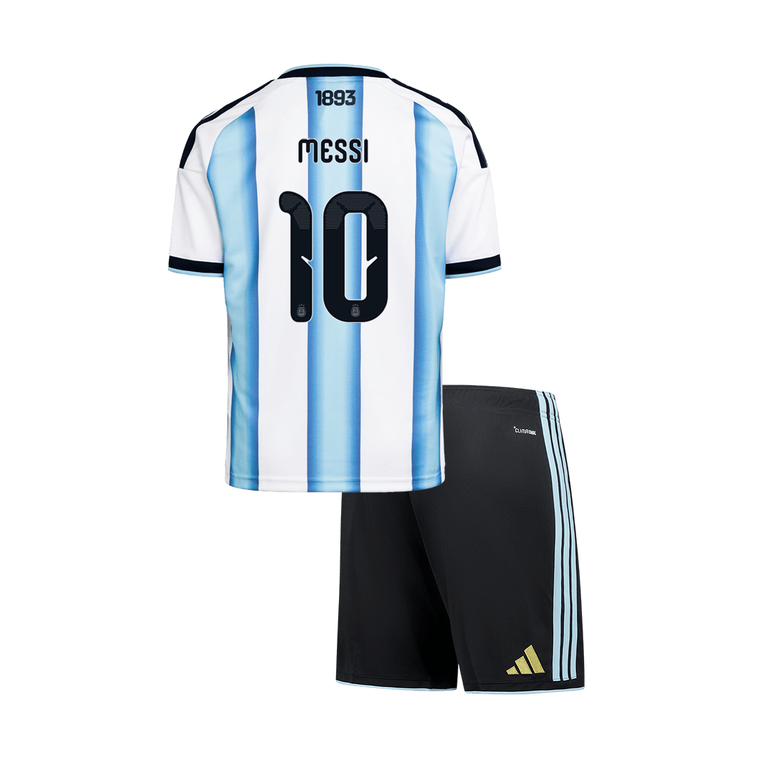 Argentina Hjemmedraktsett Barn VM 2026 – MESSI #10 [PREMIUM]