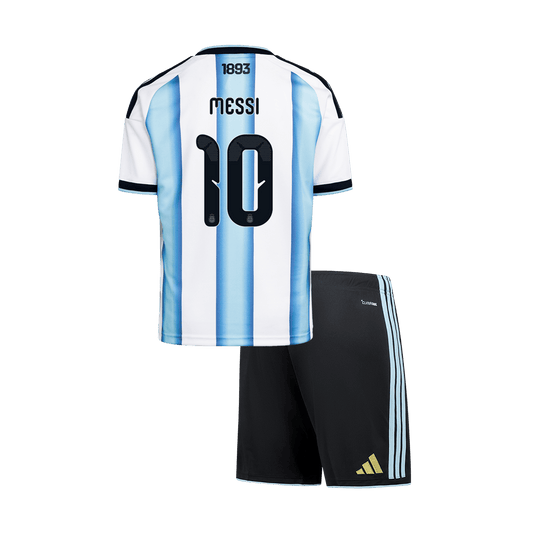 Argentina Hjemmedraktsett Barn VM 2026 – MESSI #10 [PREMIUM]
