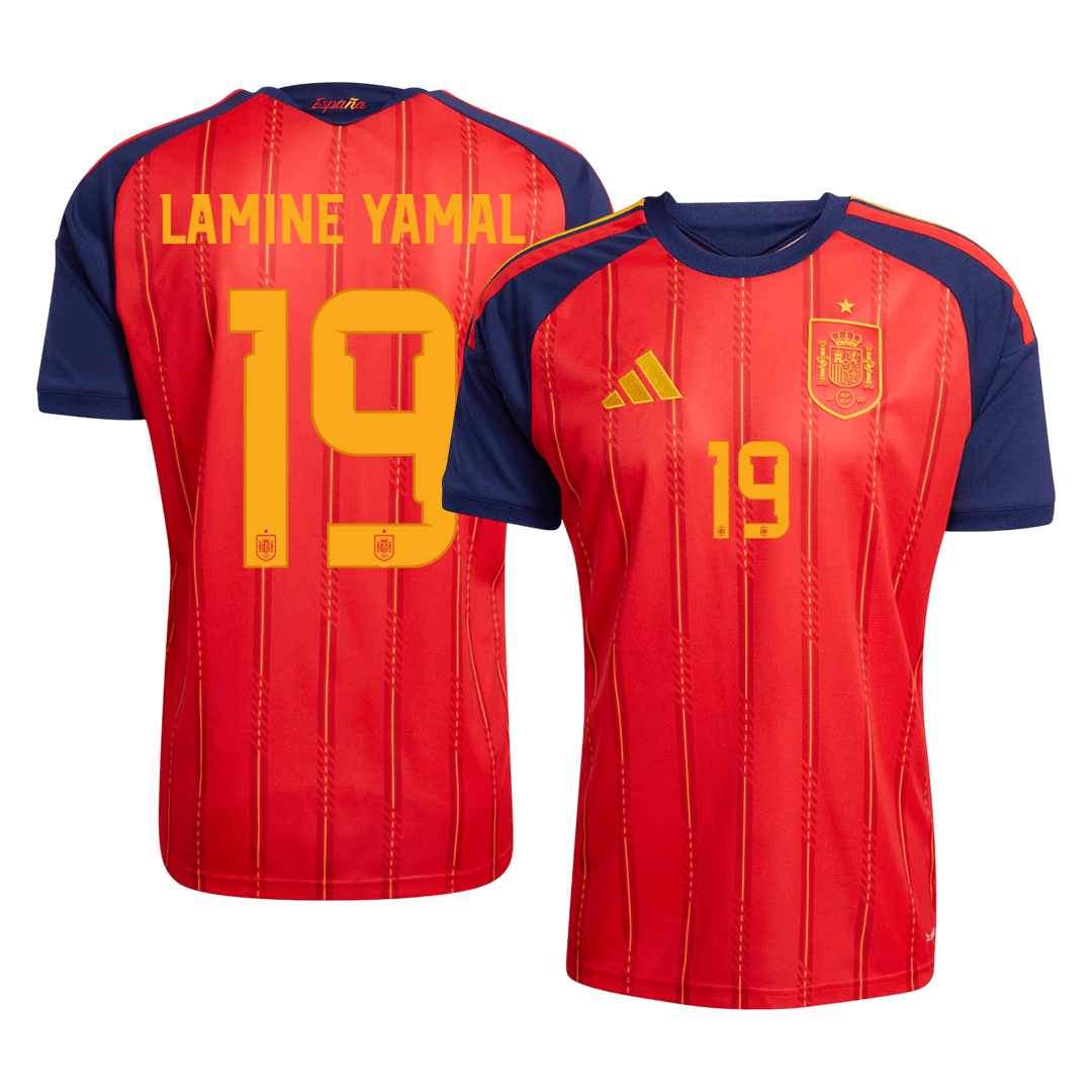 Spania Hjemmedrakt VM 2026 – LAMINE YAMAL #19 [PREMIUM]