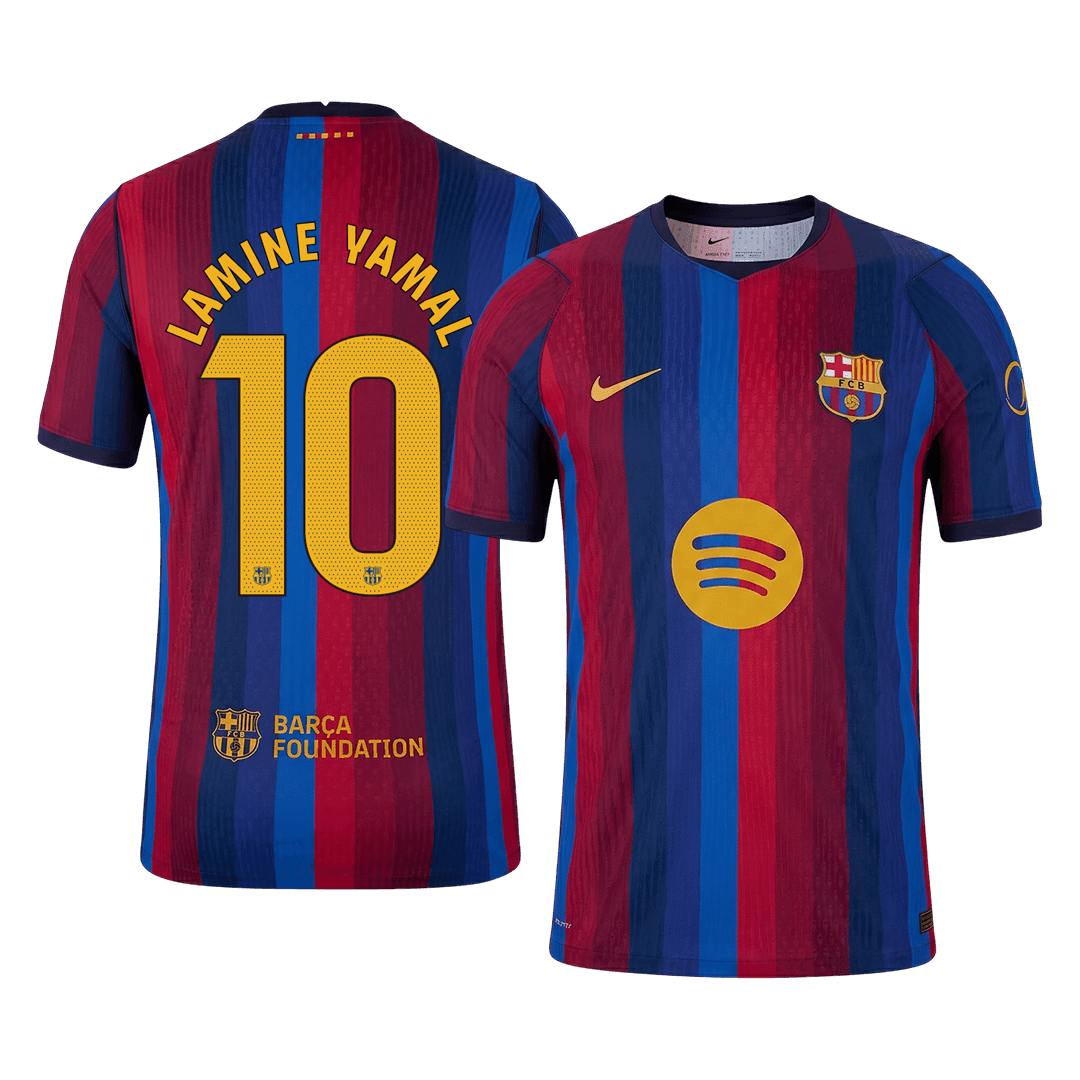 Barcelona Hjemmedrakt 2026/27 – LAMINE YAMAL #10 (Spillerversjon)