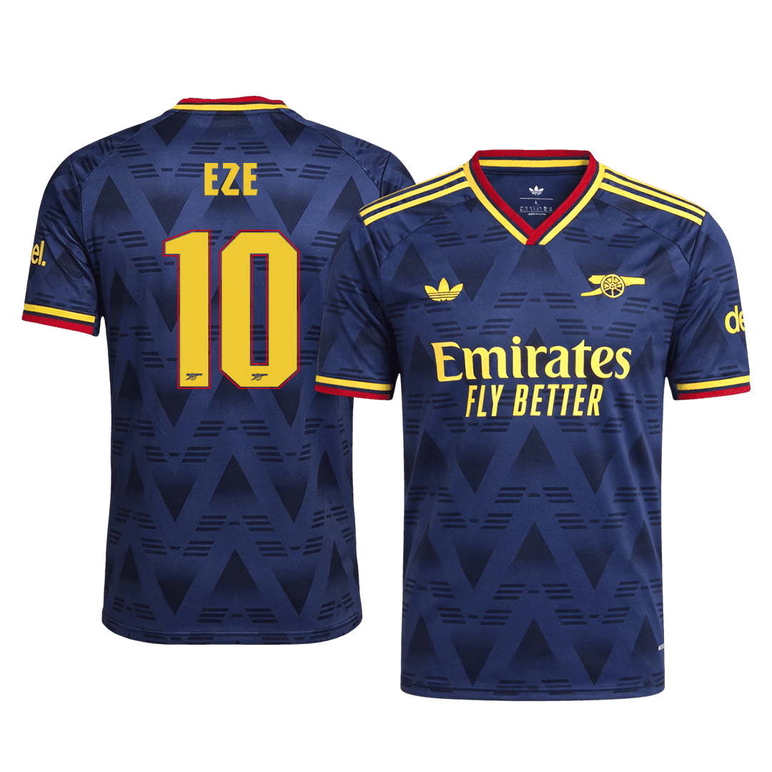 Arsenal Bortedrakt 2026/27 – EZE #10 – UCL (Spillerversjon)