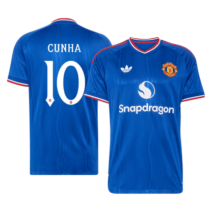 Manchester United Bortedrakt 2026/27 – CUNHA #10 – UCL (Spillerversjon)