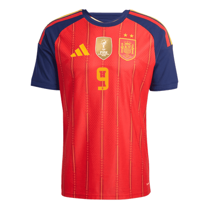 [Champion Edition] Spania Hjemmedrakt VM 2026 – GAVI #9 (Spillerversjon)