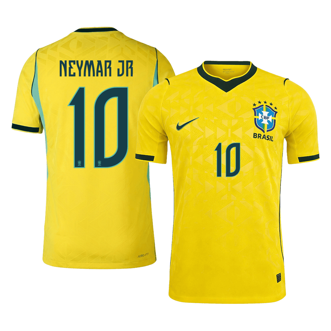 Brasil Hjemmedrakt VM 2026 – NEYMAR JR #10 (Spillerversjon)