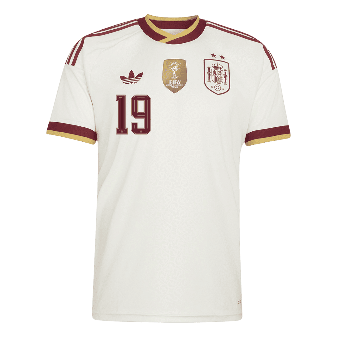 [Champion Edition] Spania Bortedrakt VM 2026 – LAMINE YAMAL #19
