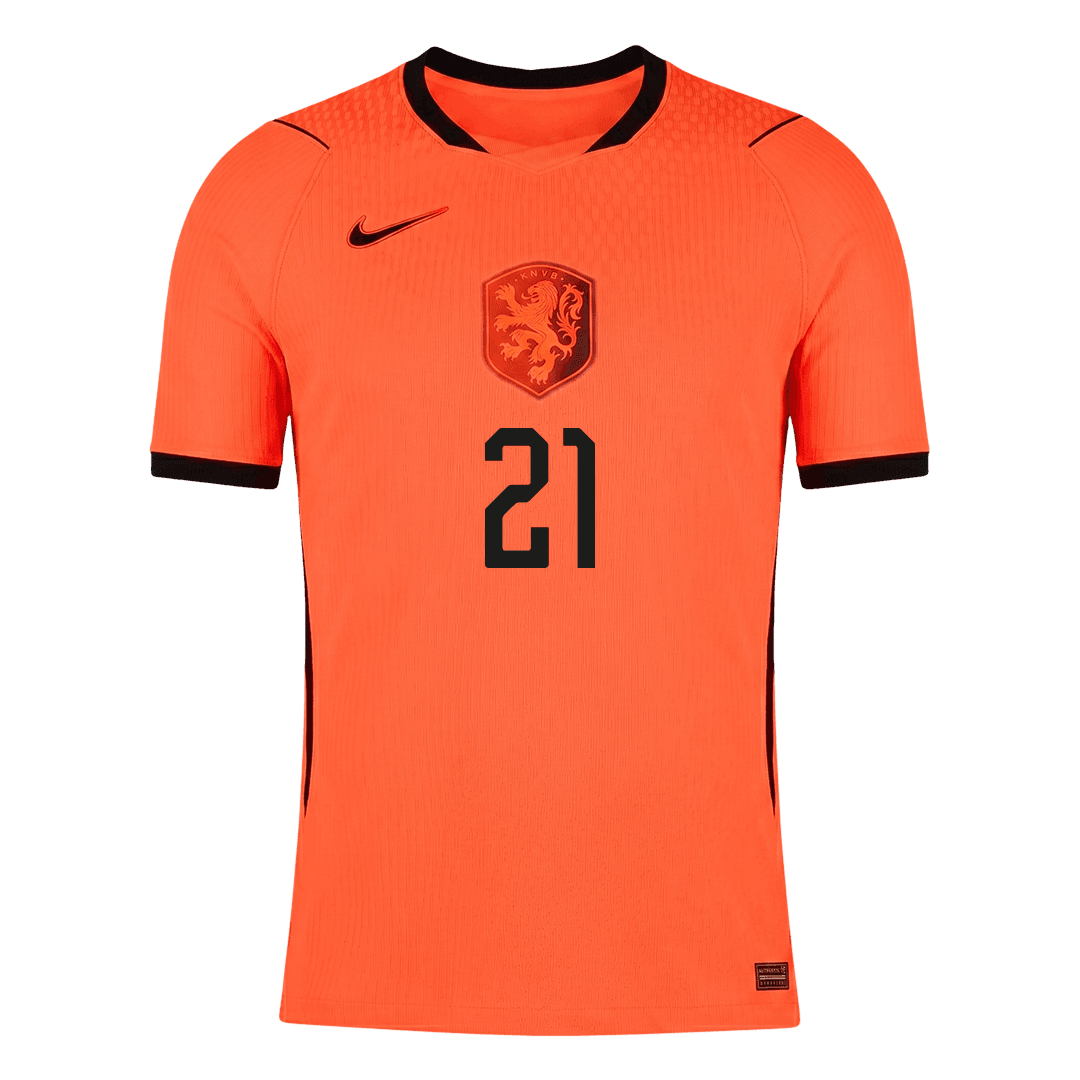 Nederland Hjemmedrakt VM 2026 – F.DE JONG #21 (Spillerversjon) – bilde 9
