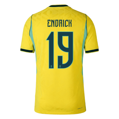 Brasil Hjemmedrakt VM 2026 – ENDRICK #19 (Spillerversjon) – bilde 3