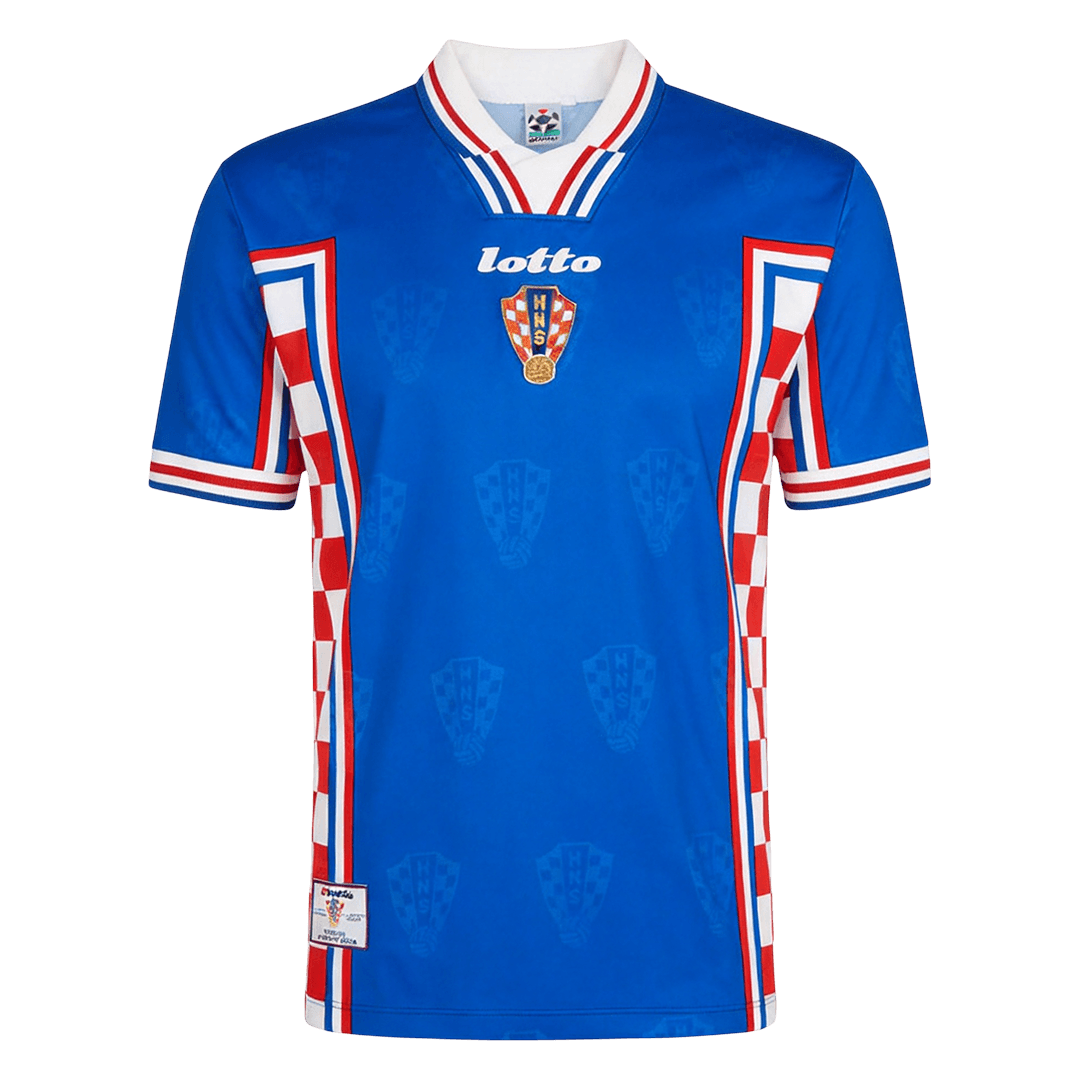 Kroatia Retro Bortedrakt 1998