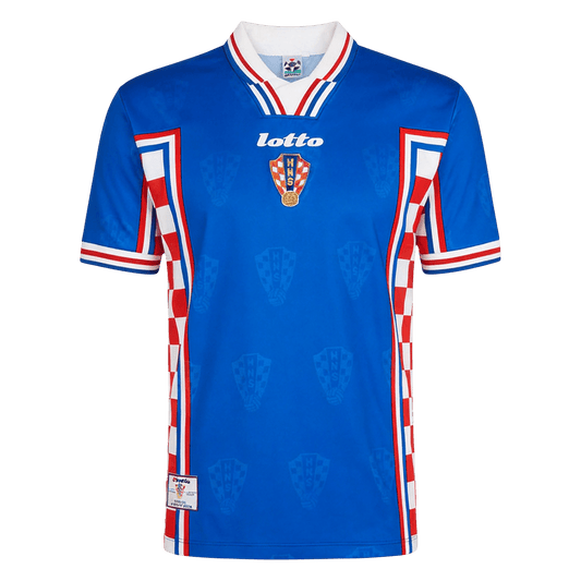 Kroatia Retro Bortedrakt 1998