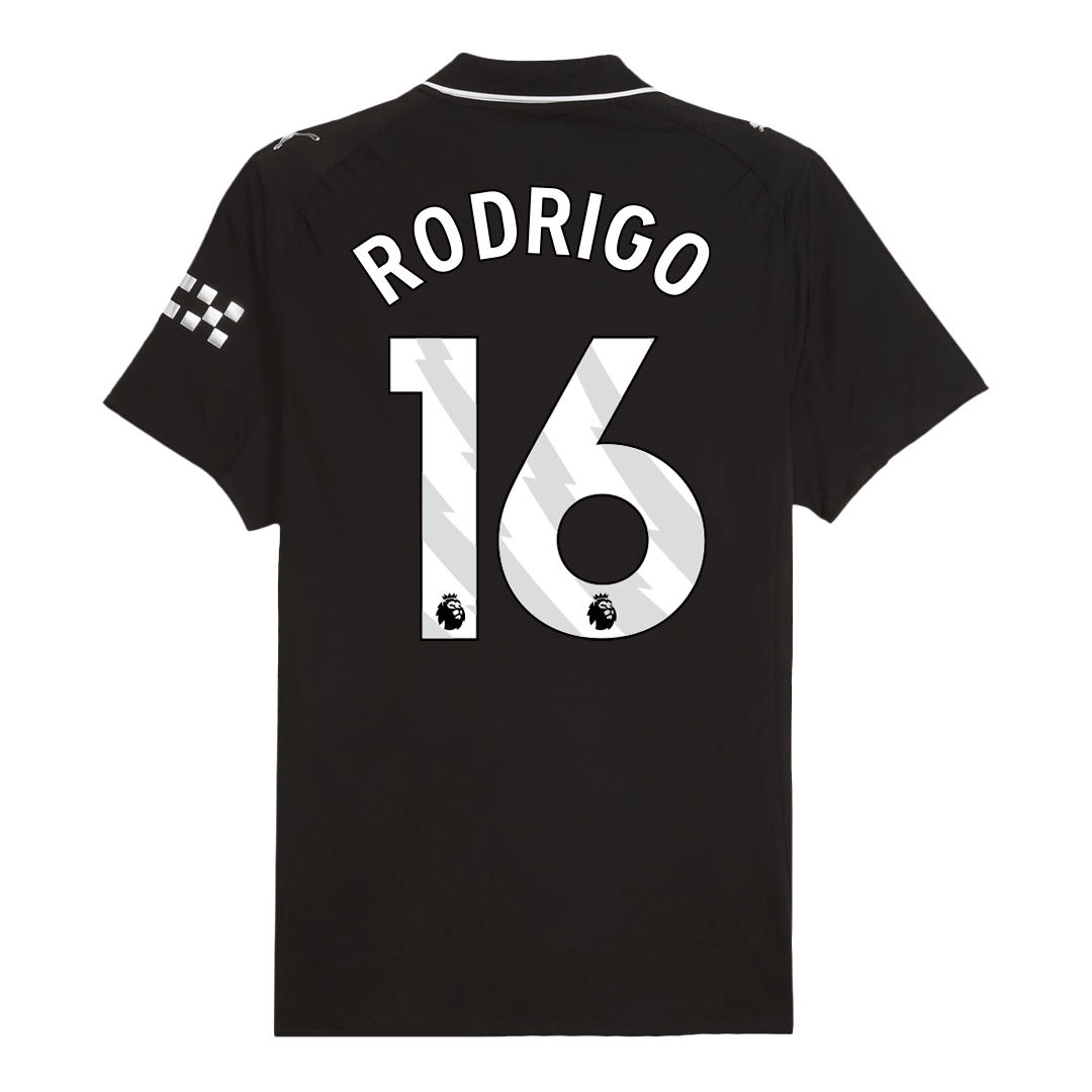 Manchester City Bortedrakt 2025/26 – RODRIGO #16 (Spillerversjon) – bilde 4