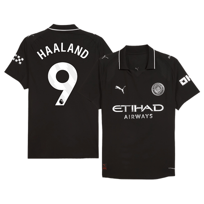 Manchester City Bortedrakt 2025/26 – HAALAND #9 (Spillerversjon)