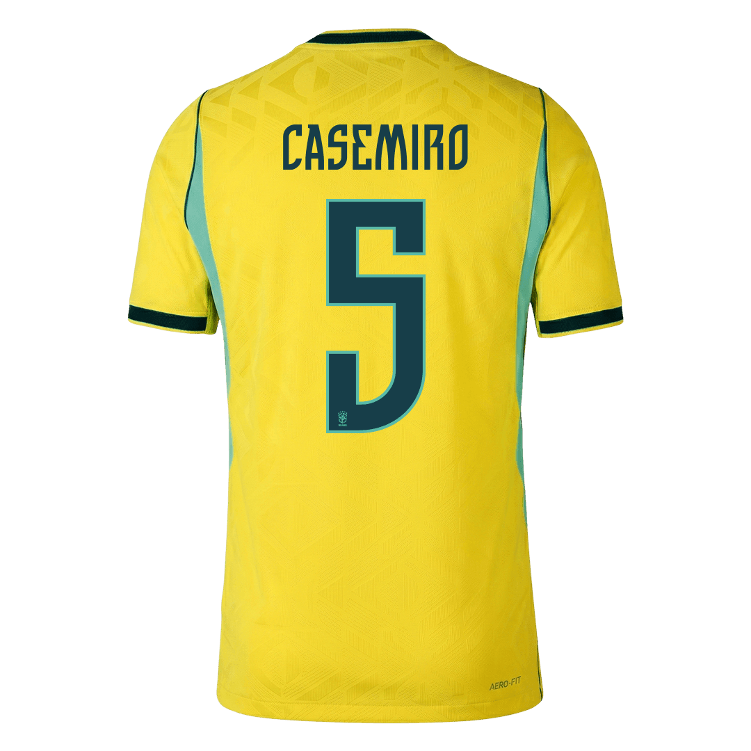 Brasil Hjemmedrakt VM 2026 – CASEMIRO #5 (Spillerversjon) – bilde 3