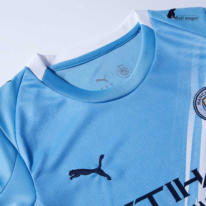 Manchester City Hjemmedraktsett Barn 3-deler 2025/26 – bilde 11